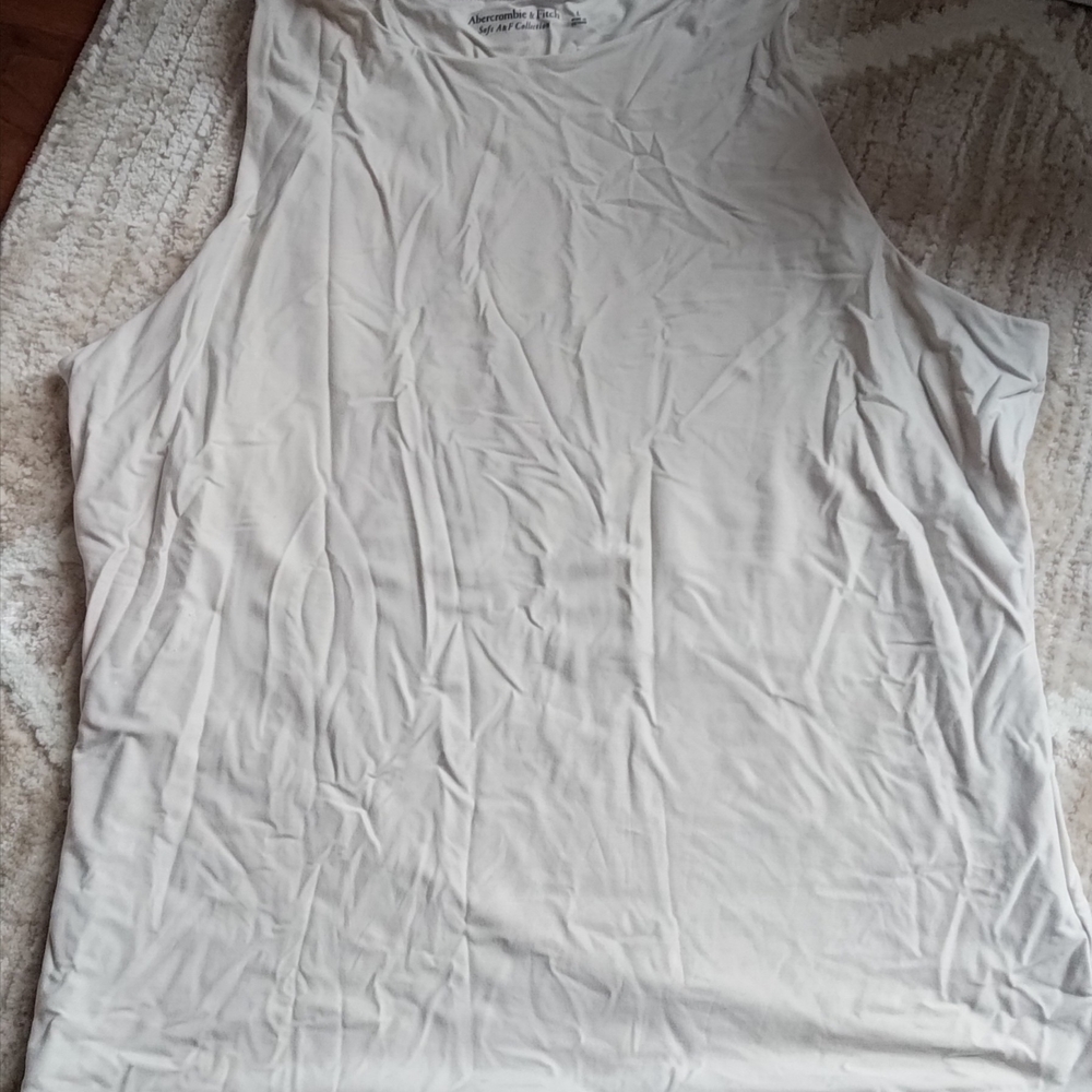 White Sleeveless Top